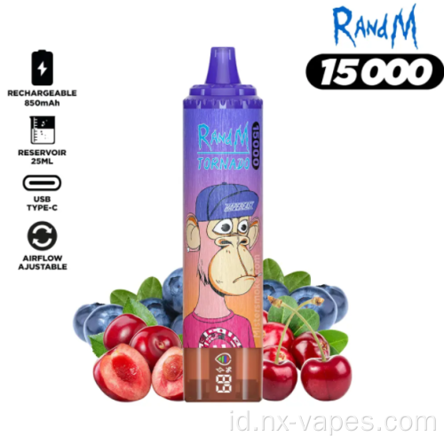 Randm tornado 15000 puff vape grosir